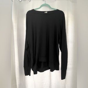 All in Motion Twist-Front Modal Pullover XL